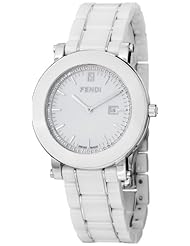 F642140D Watch Diamond Ladies - White Dial Ceramic Case Quartz Movement