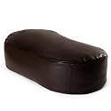 4ft Sofa Beanbag in BROWN Faux Leather