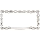 Bell Automotive 22-1-46009-8 Chrome Mega-Metal Chain License Plate Frame by Bell
