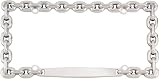 Chain-Link License Plate Frame