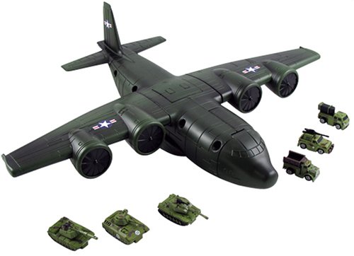 Childrens Toyshop  Toys : C-130 Transporter Playset