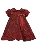 Nostalgic New Christmas Plaid Holiday Dress Sz 6M to 24M ~ Immediate Shipment for Christmas