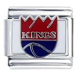 Nba Sacramento Kings Classic Licensed Sports Italian Charms Bracelet Link