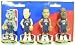 New Jersey Nets Road Jersey Forever Collectibles Mini Bobble Head Set