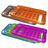 Five Diamond Flex-Gel Cases / Skins / Covers for HTC Evo 4G - Smoke, Orange ....