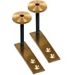 2 Wall Clock Parts 2 Stabilizers Brass Body