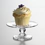 Simon Pearce Small Glass Hartland Cupcake Plate