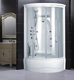DreamLine Jetted Shower Cabin DL-SHJC-3140406. 40x40, Clear Glass, White