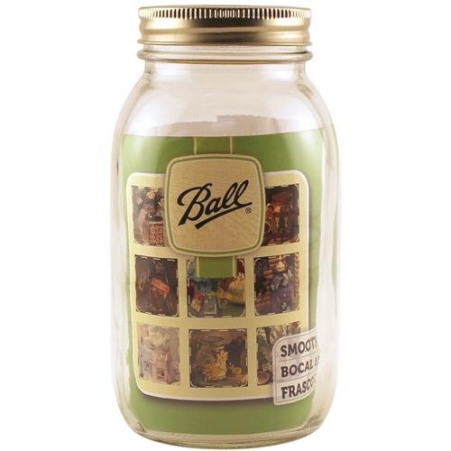 Ball Art Smooth Jar-Regular Mouth W/Lid-Quart