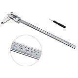 Tera ステンレス鋼製 デジタル ノギス 外側 内側 段差 深さの測定に (0-300mm)