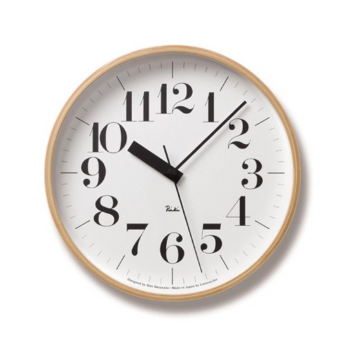 Lemnos RIKI CLOCK RC 電波時計 WR07-11 