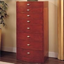 Powell "Natural Cherry" Jewelry Armoire