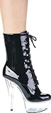 Women's 6 Inch Pointed Stiletto Ankle Boot With Inner Zipper