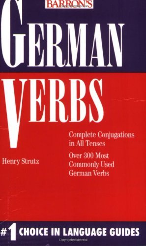 German Verbs (Barron's Verbs Series)