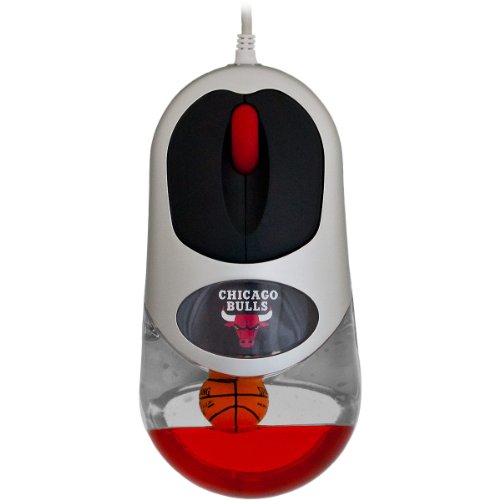 NBA Chicago Bulls Aqua Optical Computer Mouse