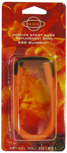 GSG Ersatzgummi F&uuml;r Schleuder F16, rot, 201891