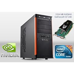 ONE Office-PC Core i3-540, 2x3,06Ghz (Dualcore), 4 GB DDR3-RAM, 750GB HDD SATA2, DVD-Brenner, 1024 MB NVIDIA GT240, 7.1 Sound, GigaBit-LAN, HDMI, DVI