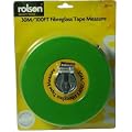 Fibreglass Tape Measure 30m/100 Foot