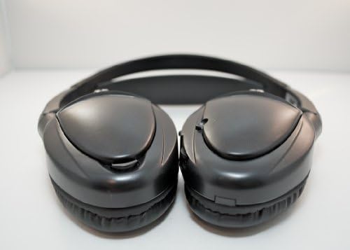 Wireless DVD Headphones for Toyota 4Runner (Black, 1 Headset)