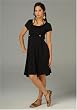 Women's Lauren Kiyomi Short Sleeve Jersey Dress with Button Detail (Maternity) - More Colors Available