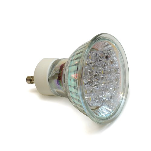 LED GU10 MR16 FLOOD LIGHT BULB 21 LED 2 WATTS 30K WARM WHITE LED LIGHT BULB REPLACES HALOGEN GU10 BULBS