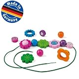 Florini Wooden Flower Lacing Beads