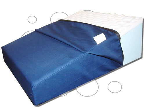 Memory Foam  Bed Wedge, Multi Functional, Offers Relief And Support From Night Time Symptoms , Acid Reflux, Heartburn And Respiratory Conditions.. Excellent Leg Raise And Pregnancy Support Cushion.