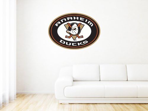 Anaheim Ducks NHL Logo Wall Graphic Decal Sticker (25" x 18")