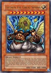 Yu-Gi-Oh! - Theinen the Great Sphinx - Yu-Gi-Oh The Movie Promo Exclusive Pack - #EP1-EN001 - Promo Edition - Ultra Rare