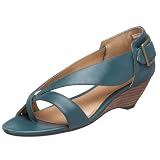 41qI8LMwvML. SL160  Pink Studio Womens Trinity Criss Corss Low Wedge