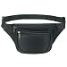 Fantasybag 3-Zipper Fanny Pack-Black, FN-03