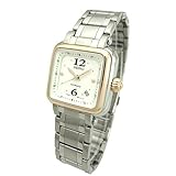 【日本製逆輸入海外モデル】SEIKO セイコー ファイヴ SEIKO 5 スクエア フェイス 自動巻きレディース自動巻き&手巻き式腕時計手巻き式腕時計レディース ホワイト ダイアル ステンレスベルト SUF042K1