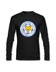 Apparel: JOHNGBS Leicester City Football Club Mens T-Shirt Personalized Cool US Size L Color Black