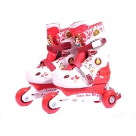 Brand New Snow White Tri Skates Junior Sizes 9-11