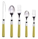 スウィート洋食器10pcsセット イエロー A-3530