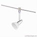 Paulmann HighWire Spot Barelli 50W GZ10 Alu / Glas Weiss Transparent