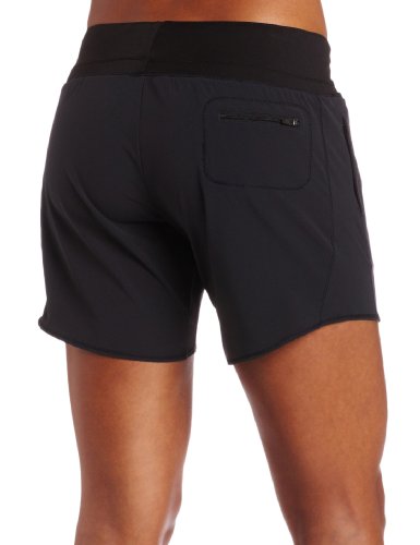 Oiselle Running Women's Long Roga Short (Black, Medium)