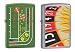 Zippo Lighter Set - Green Matte Craps Table and Roulette Wheel Logo