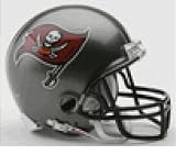 Tampa Bay Buccaneers Replica Mini Riddell Helmet