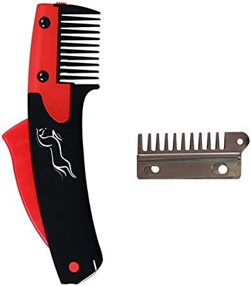 Set Of Solocomb And Replacement Blades Humane Grooming For Horses And Pets