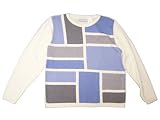 Alfred Dunner As You Wish Long Sleeve Color Block Sweater