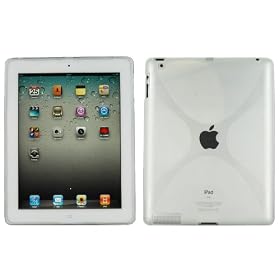 TeckNet� New iPad 3 & iPad 2 Tough TPU Case for New Apple iPad 3 (3nd Generation) & iPad 2 (2nd Generation) - White ?Please Note: it can not work with Apple iPad Smart Cover)