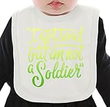 I Got Soul But I'm Not A Soldier ネクタイを有する有機ビブ Medium