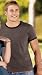 District Threads Heathered Jersey Ringer Tee DT125