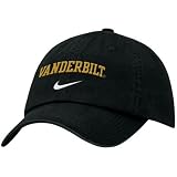 Nike - Nike Vanderbilt Commodores Black Campus Adjustable Hat