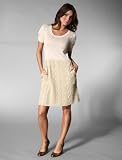 Iisli Bauhaus Natalie Dress in Gold Beige