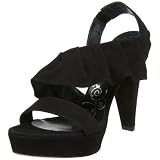 Tibi Womens Vera Sandal With Ruffle Sandal