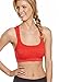 Jockey Women's Performance Push up Seamless Sportbra, Medium Grey Melange, M
