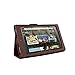 Elsse Folio Case with Stand for Kindle Fire 7 - Brown