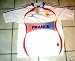WHITE FRANCE FRANCIA SOCCER JERSEY LARGE-ONE SIZE